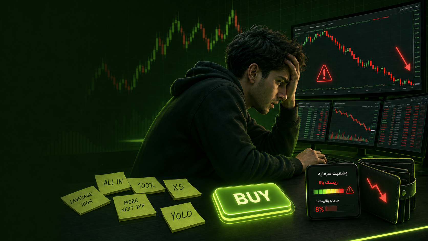 اشتباهات رایج هنگام خرید بیت کوین و سرمایهگذاری در BTC