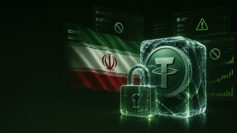 مسدود شدن دارایی تتر کیف پول ایرانیان