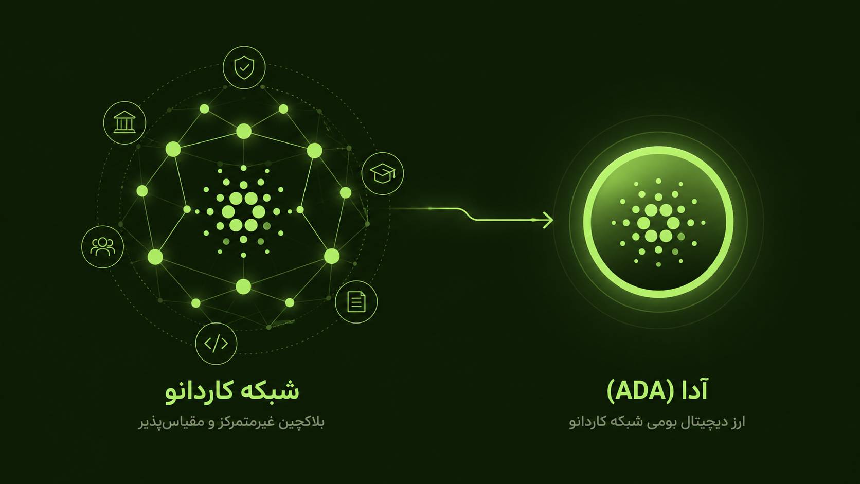 تفاوت کاردانو و ADA؛ شبکه کاردانو و ارز دیجیتال بومی آن